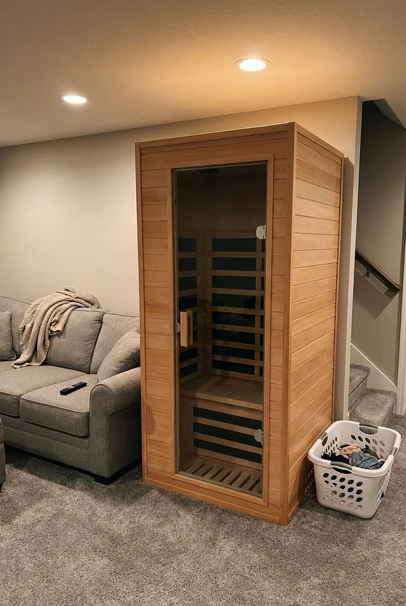 Customer sauna installation