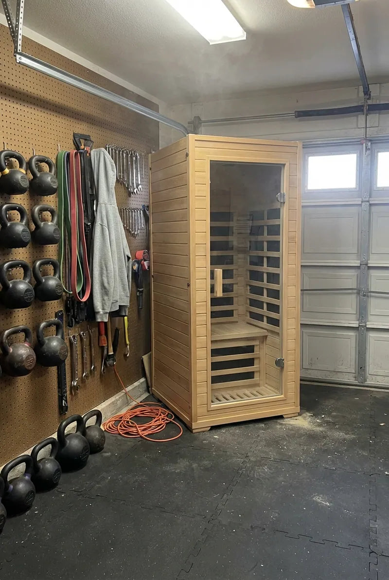 Customer sauna installation